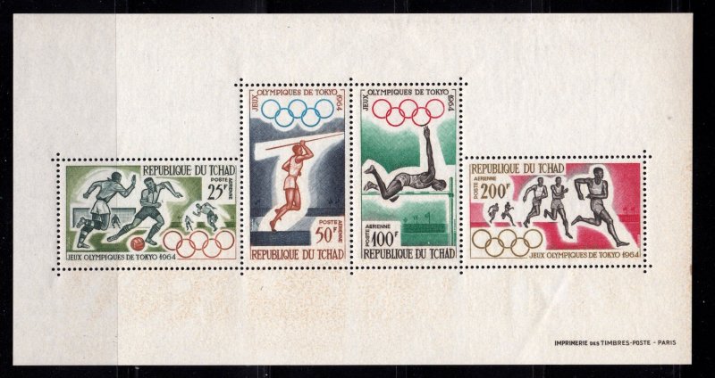 Chad       C18a        MNH     Souvenir Sheet