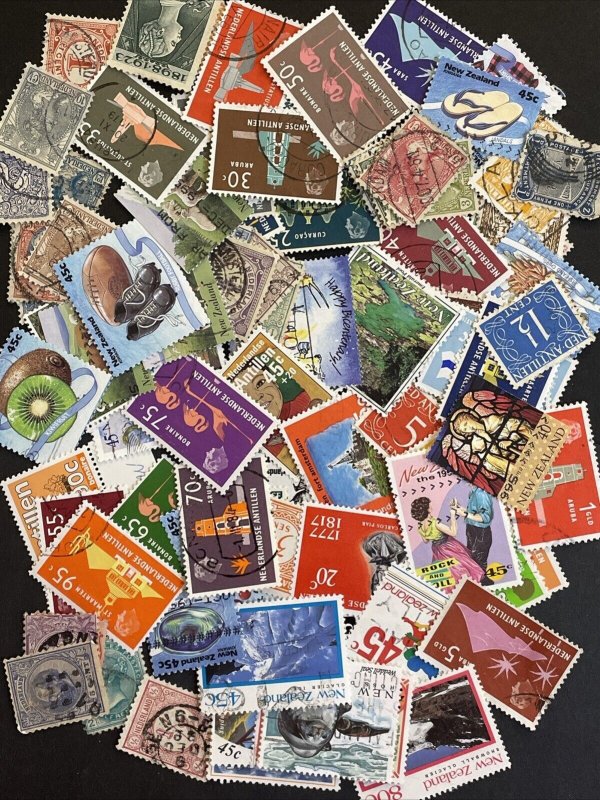500 mint/used All Different Worldwide Stamps ('N' Countries) SCV $125+