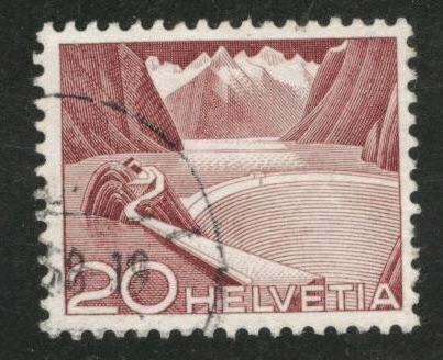 Switzerland Scott 332 used  from  1949  set