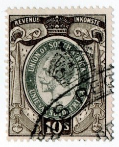 (I.B) South Africa Revenue : Duty Stamp 10/- 