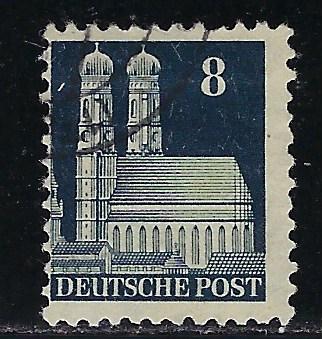 Germany AM Post Scott # 640, used