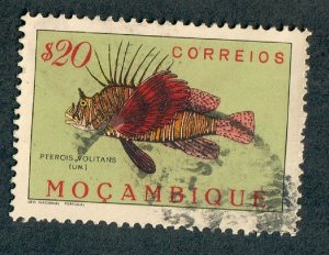 Mozambique #335 used single