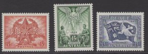 AUSTRALIA SG1542/4 1995 ANNIV. OF PEACE OF PACIFIC MNH