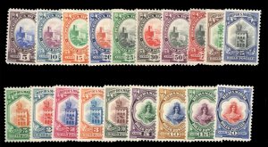 San Marino #115-133 Cat$447.50, 1929-35 5c-20L, complete set, lightly hinged