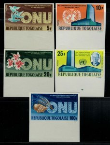 ZAYIX Togo 545-548, C48 MNH imperforate - United Nations HQ 032122-S50