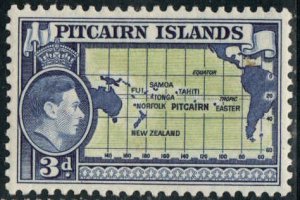 Pitcairn Islands  #5  Mint LH CV $1.25