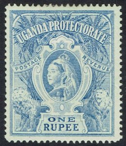 UGANDA 1898 QV LIONS 1R 
