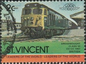 Saint Vincent, #748b Used  From 1984