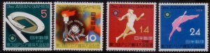 Japan 1958 SC# 648-51 MLH E173