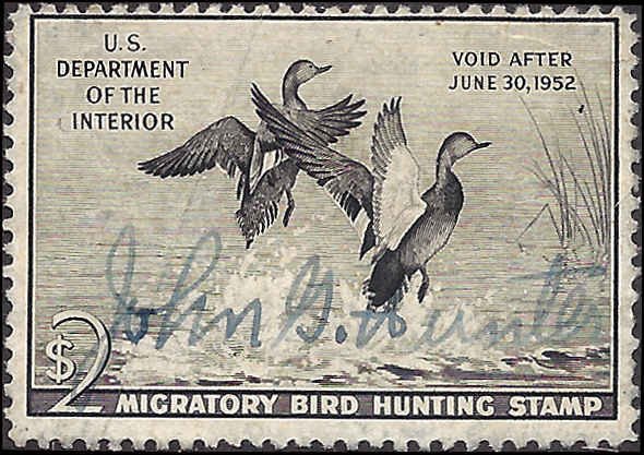 RW18 Used... Federal Duck Stamp... SCV $15.00