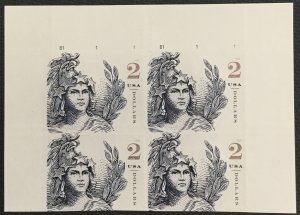 US #5296 MNH Plate Block of 4 Statue of Freedom SCV $16.00