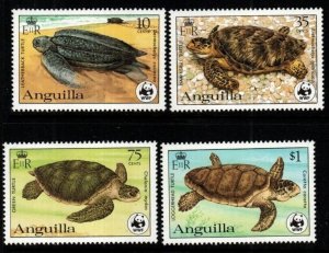 ANGUILLA SG560/3 1983 ENDANGERED SPECIES MNH