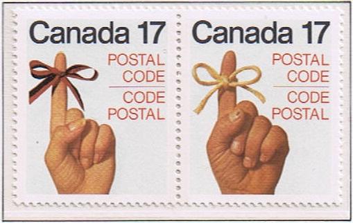 Canada Mint VF-NH #816a Postal Code