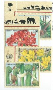 UN-Geneva  #280-283 Endangered Species   (MNH)  CV $4.40