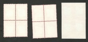 YUGOSLAVIA - MNH -2 PERFORATED BLOCK OF 4 + IMPERFORATED- RED CROSS - 1989. (74)