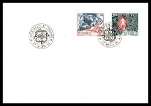 Sweden 1352-1353 U/A FDC