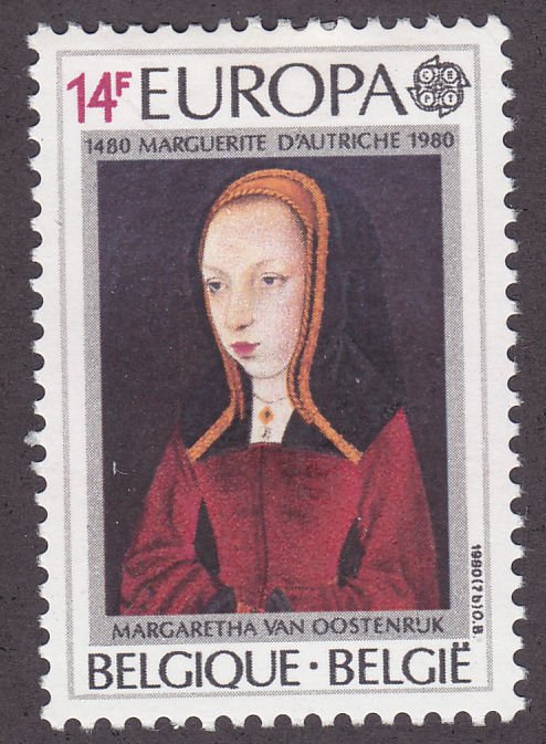 Belgium 1053 Margaret of Austria 1980