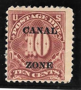 Canal Zone Scott #J14 Mint 10c Postage Due O/P 2019 CV $250.00