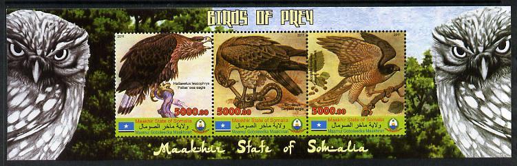 SOMALIA SHEET BIRDS OF PREY