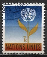 United Nations N.Y.; 1964: Sc. # 126:  Used Single Stamp