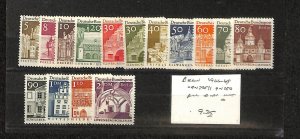 Germany - Berlin, Postage Stamp, #9N235...9N250 Mint Hinged, 1966-69 (BD)