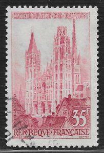 France #854 35fr Rouen Cathedral
