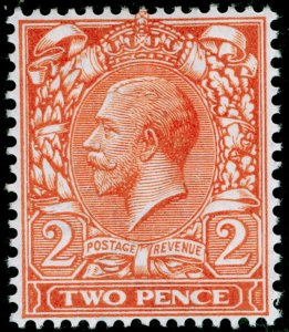 SG367 SPEC N19(2), 2d reddish orange, LH MINT. DIE I