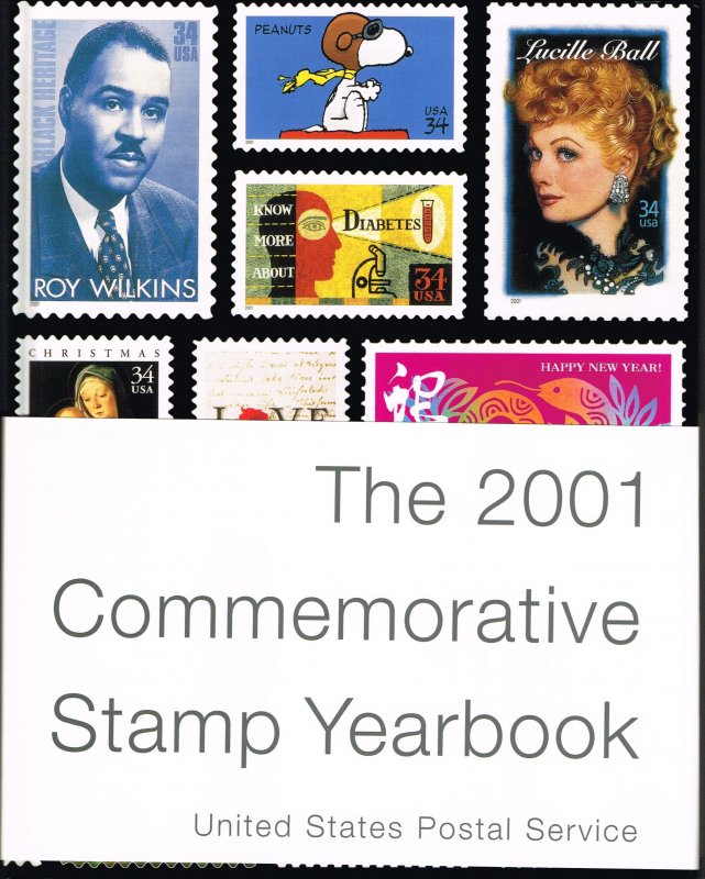 USPS 2001 Yearbook - Book only!