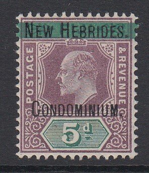 NEW HEBRIDES, Scott 4, MHR