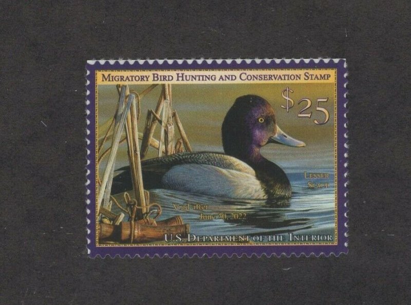 RW88 - Federal Duck Stamp. Single. Self Adhesive.  #02 RW88