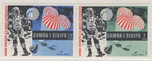 Samoa 315-16, MNH.  Space Exploration.