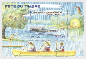 2024 France River Navigation  SS  (Scott NA) MNH