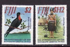 Fiji-Sc#749-52- id9-unused NH 1/2 set-Birds-1996-