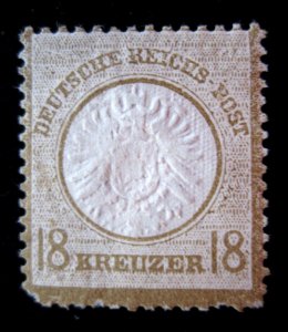 GERMANY - SCOTT #11 - MH - CAT VAL $475.00