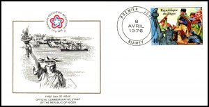 Niger 352 US Bicentennial U/A FDC