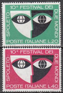 Italy 962-963 CV 0.50 M H