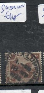 MALAYA FMS TIGER  2C   SG 54  SON CDS     VFU   P0307 H