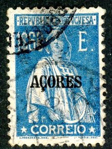 Azores, Scott #237D, Used