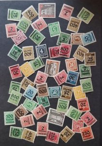 GERMANY Mint Unused MH OG Stamp Lot Collection T5677
