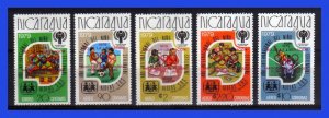 1979 - Nicaragua - Michel n 280 / 284 A - MNH - NI- 181