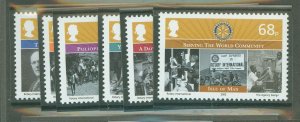 Isle of Man #1102-1107  Single (Complete Set)