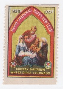 Colorado Wheat Ridge Sanatorium cinderella stamp m673c mnh gum 1927 from booklet