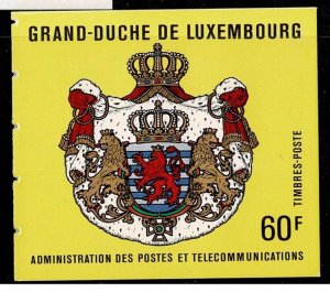 Luxembourg #810a,811a,811b cpl booklet