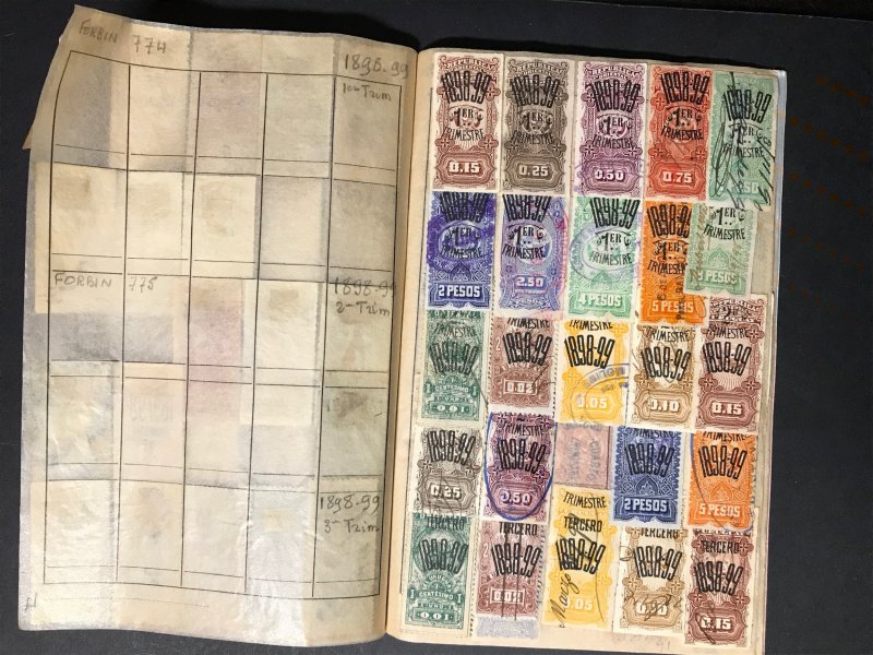 Uruguay Revenue Stamps Mint/Used 1896-1911 (1400 Stamps)