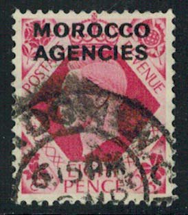 Great Britain Offices Morocco Scott 256 Used.