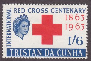 Tristan Da Cunha 70 International Red Cross 1964