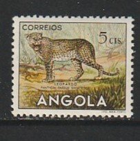 1953 Angola - Sc 362 - MH VF - 1 single - Leopard