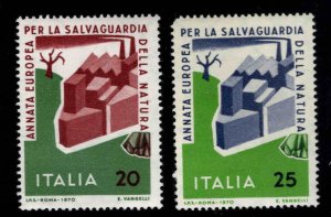 Italy Scott 1029-1030 MNH** Conservation stamp set