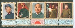 China (PRC) #1357-1362 Mint (NH) Single (Complete Set)