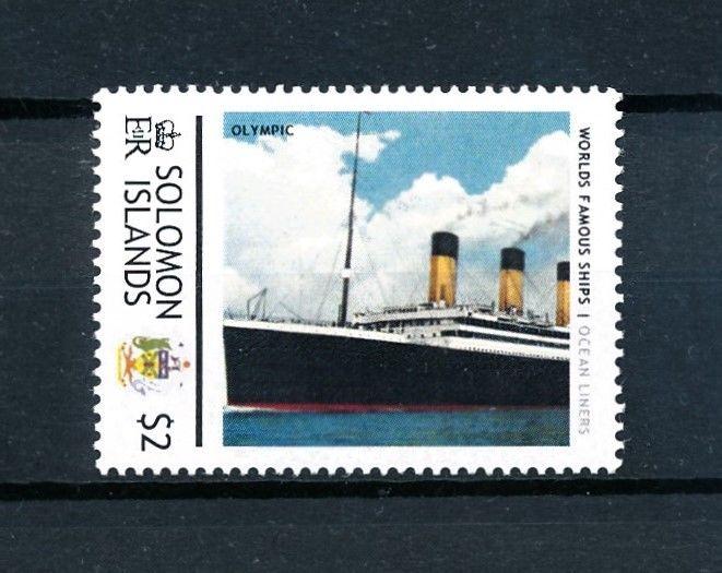 [90562] Solomon Islands  Ships Olympic Ocean Liners White Star Line  MNH